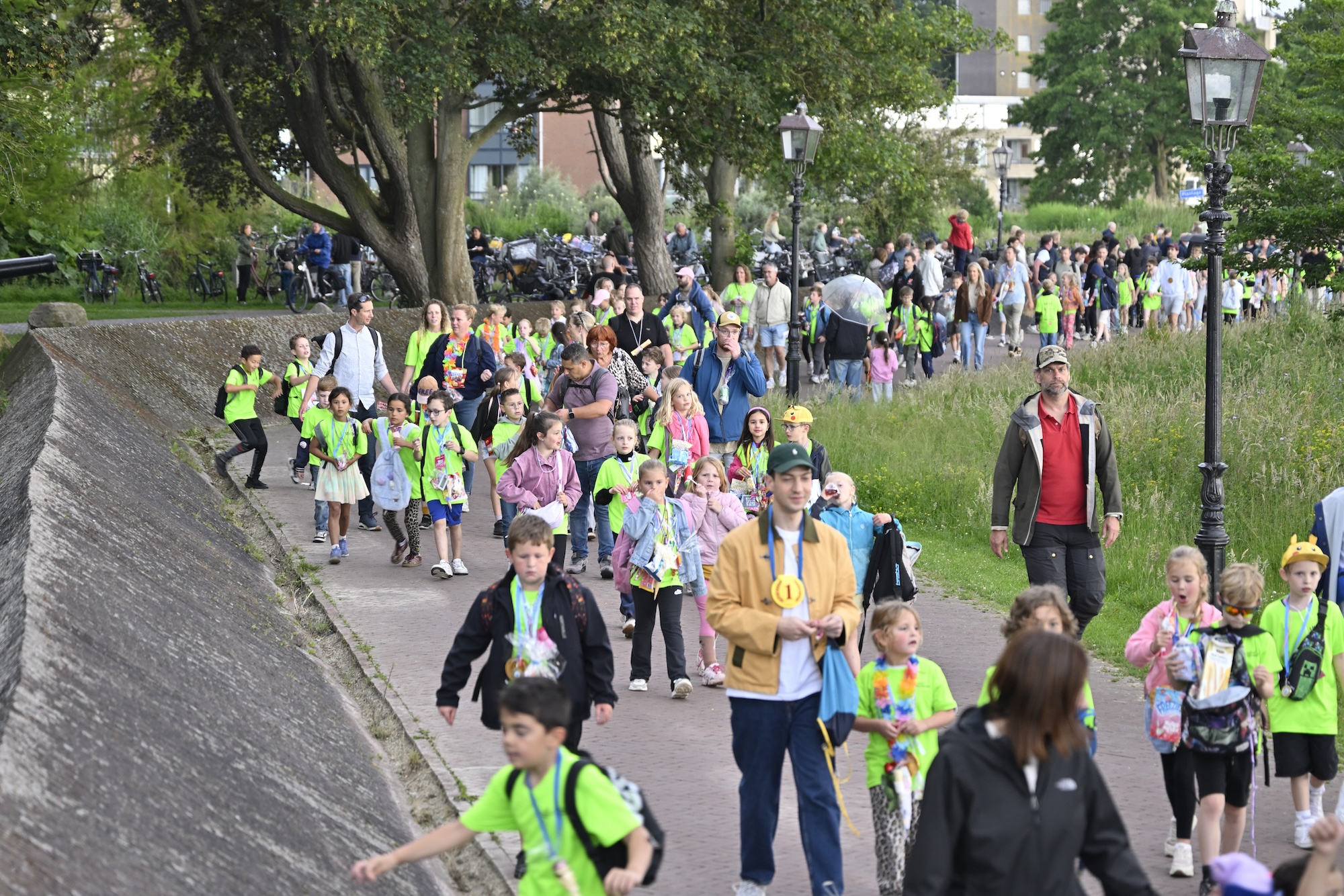 Wandelaars Avondvierdaagse Harderwijk
